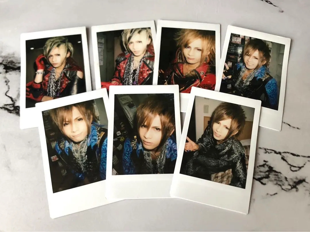 Thumbnail of Royz Subaru Cheki (Polaroid) Photo Set | Live Costumes | Yukata (Summer Kimono) | Visual Kei | Available Individually