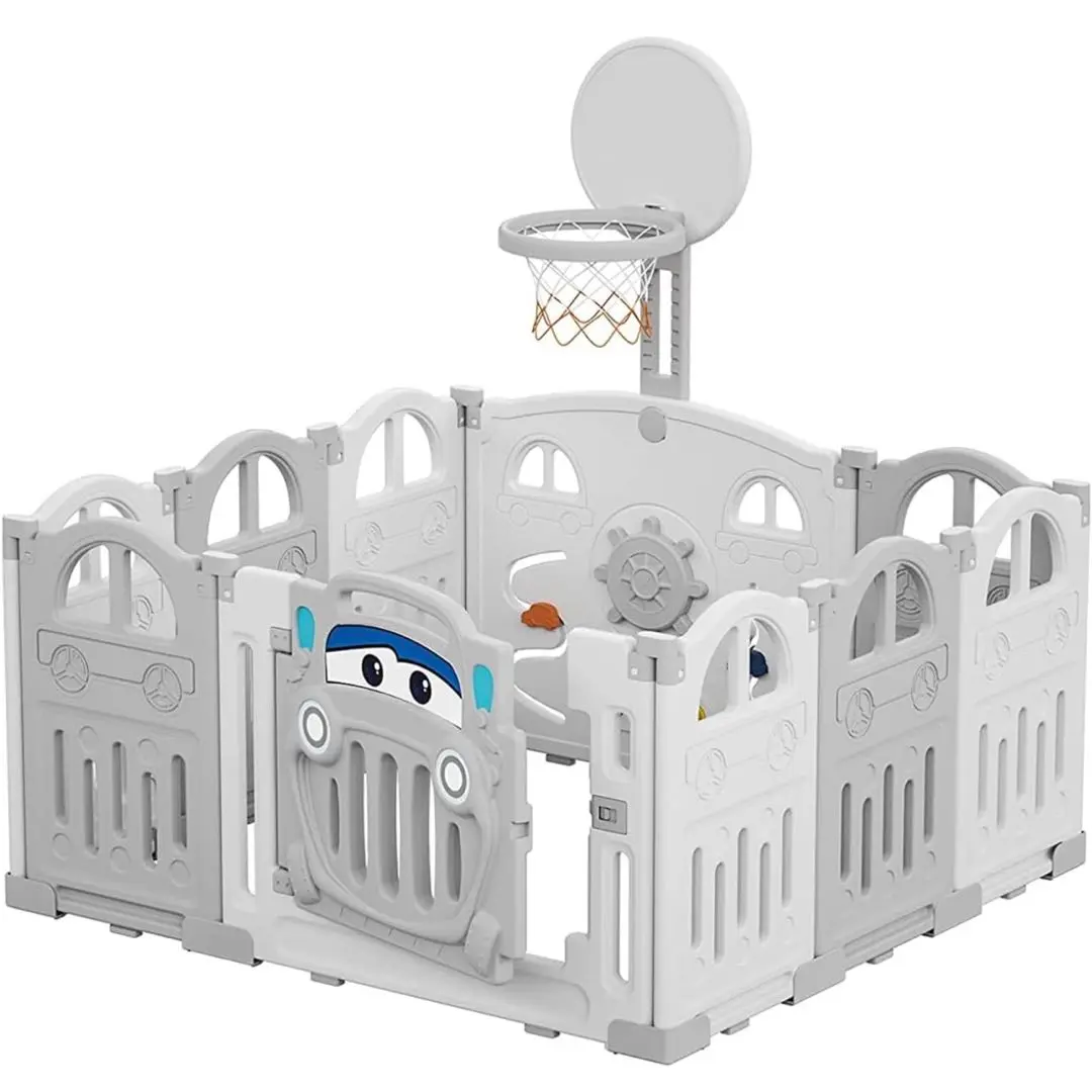 UBRAVOO ベビーサークル キッズランド レインボーカラー 14枚セット Amazon.co.jp: UBRAVOO ベビーサークル 折りたたみ式 160cm