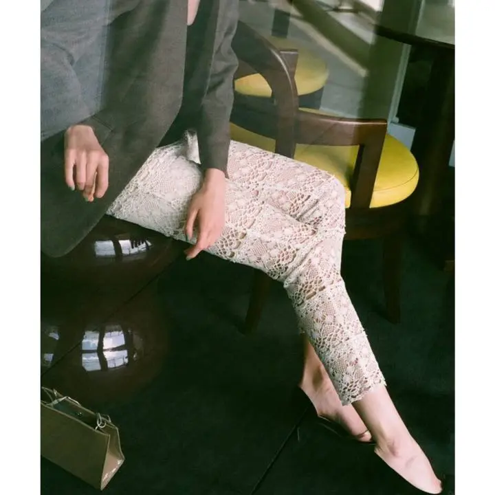新品未使用タグ付き EDIT.FOR LULU カシミヤ レギンス 新品未使用タグ付き EDIT.FOR LULU カシミヤ レギンス