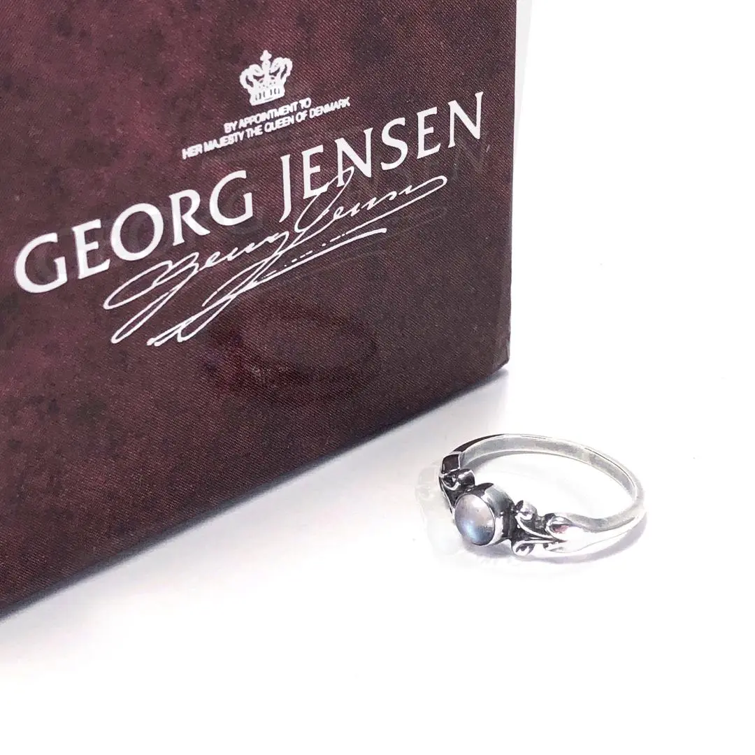 【美品・箱付き】ジョージジェンセン／メビウス リング 369／9号 美品・箱付き】ジョージジェンセン／メビウス リング 369／9号