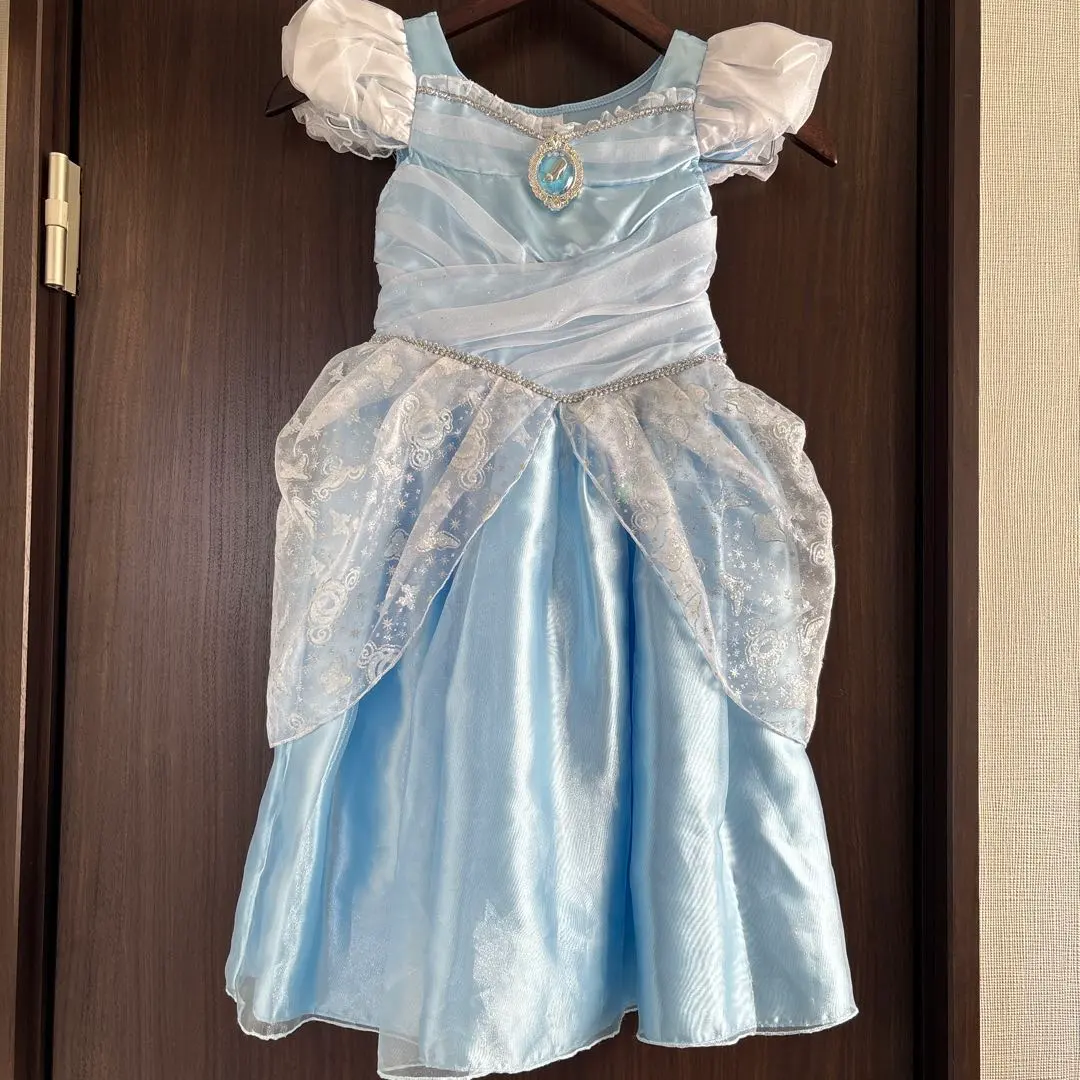 Thumbnail of Disney Cinderella Light Blue Dress Costume Cosplay Halloween