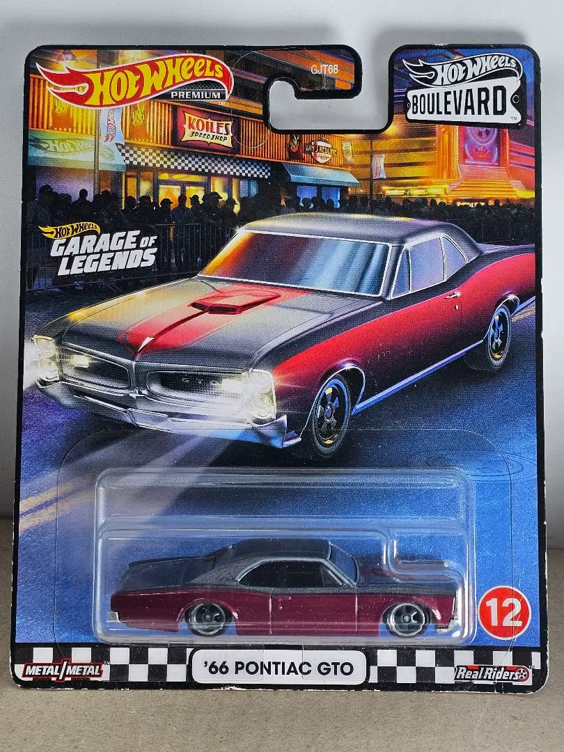 Hot Wheels Limited Set Of 2 '66 Gto Limited Edition Mini Car