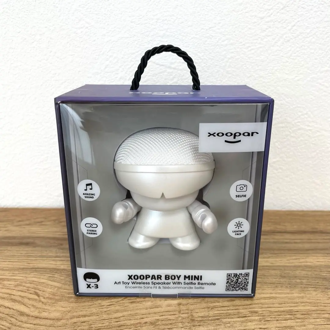 廃盤　xoopar BOY MINI　ゴールド　スピーカー　Bluetooth 01631093_1.jpeg