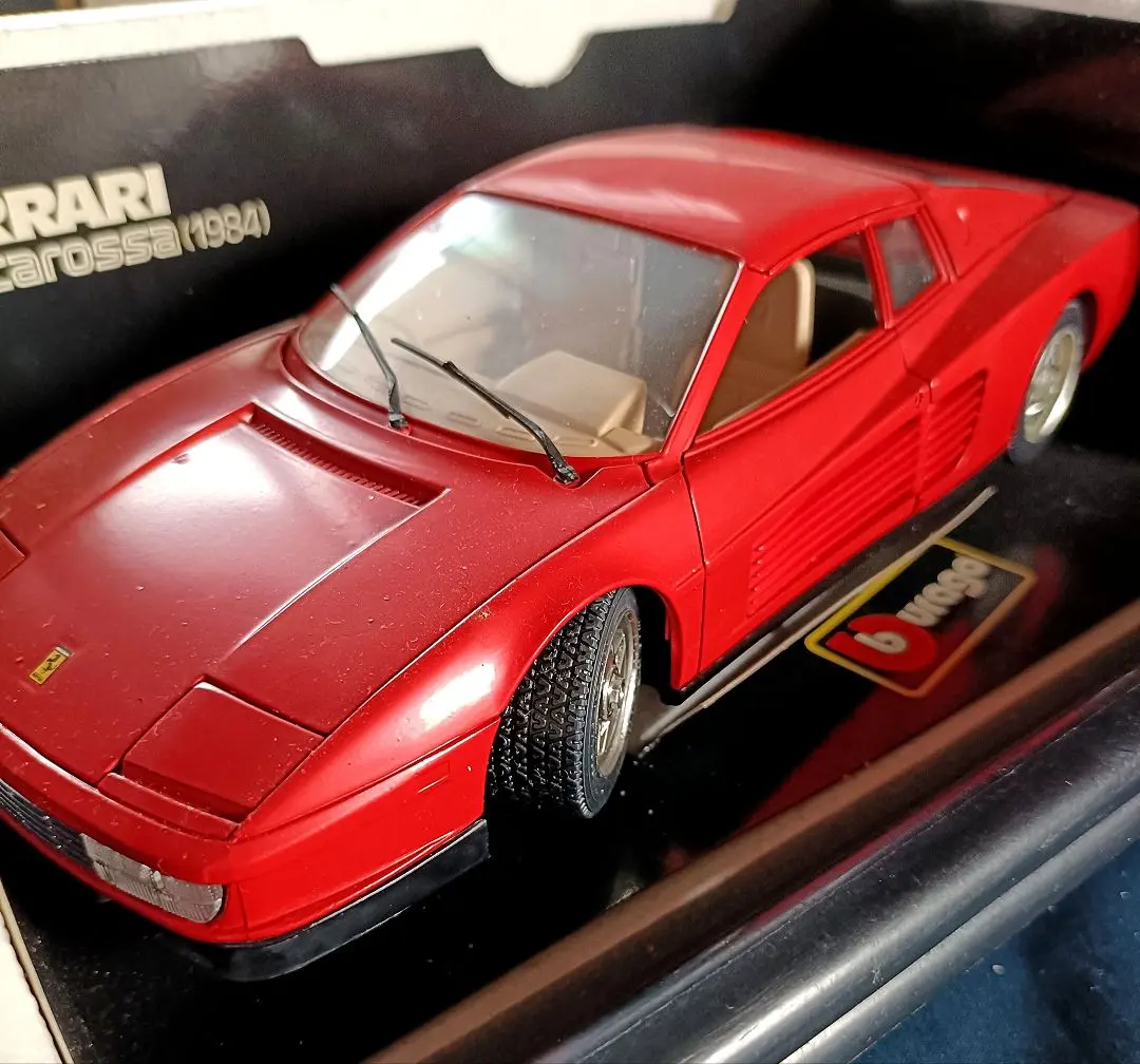 大幅値下げしました。テスタロッサ1984 イタリー製BBURAGO 大きいです。 2025年最新】burago ferrari 1984の人気アイテム - メルカリ