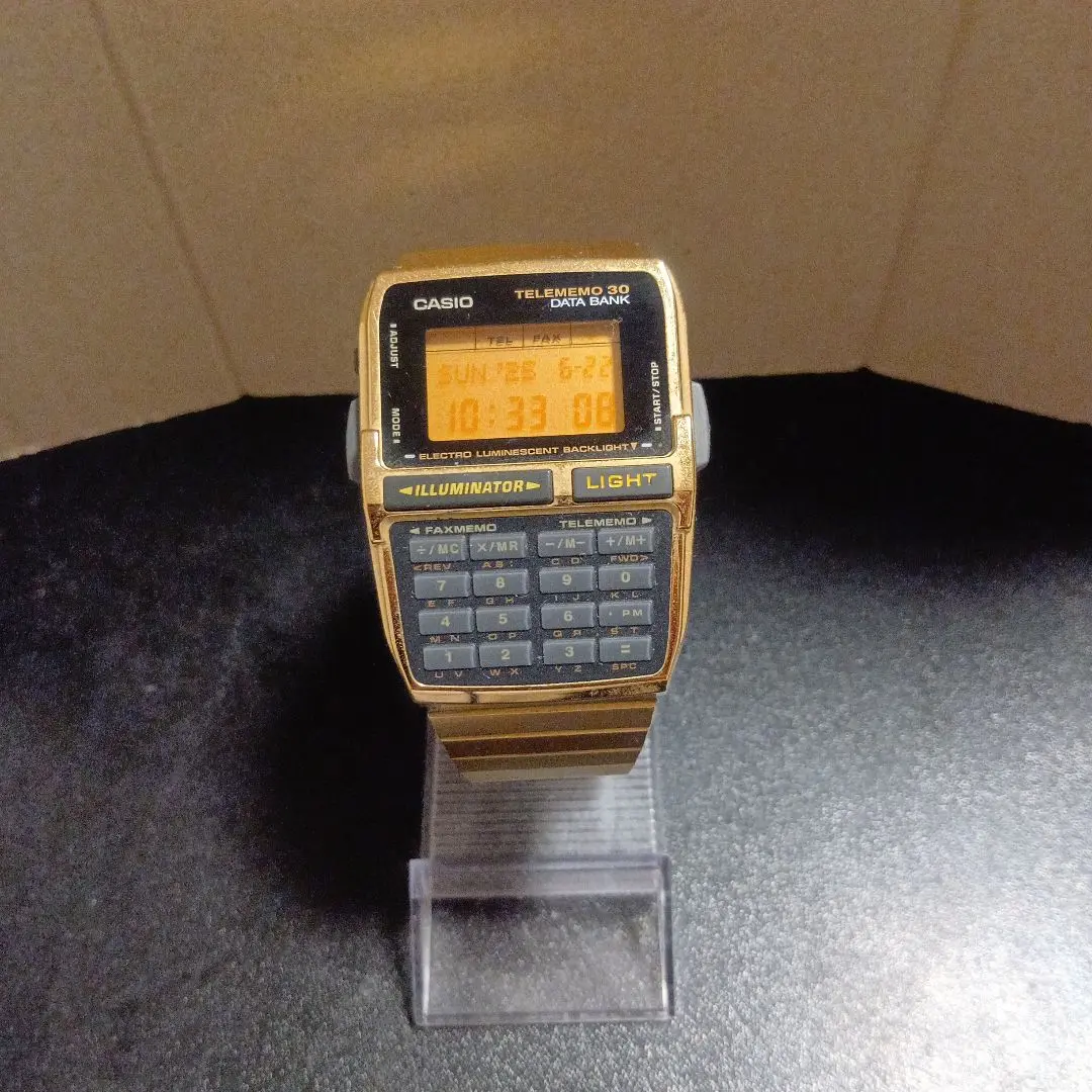 【希少】当時物 90s カシオ データバンク DBC-300 ゴールド 2025年最新】カシオ データバンク dbc 300の人気アイテム - メルカリ