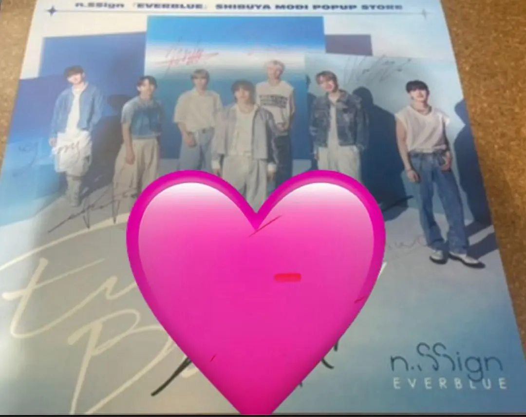 n.SSign ジュニョク　サイン入りチェキ n.SSign 直筆サイン入りチェキをプレゼント!TOPICOOLが初