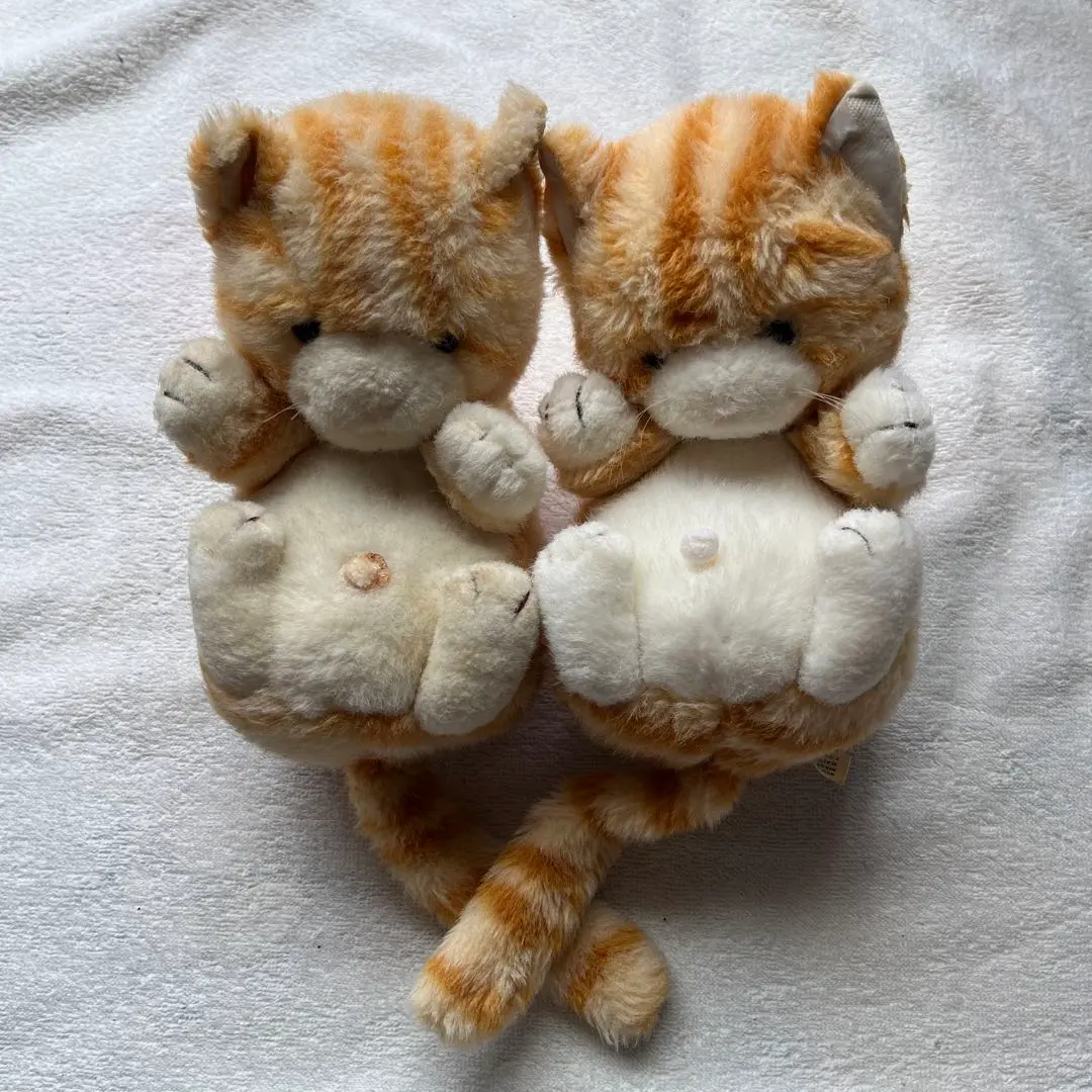 ファースト社 いたずら天使 猫 ネコ ぬいぐるみ レトロ