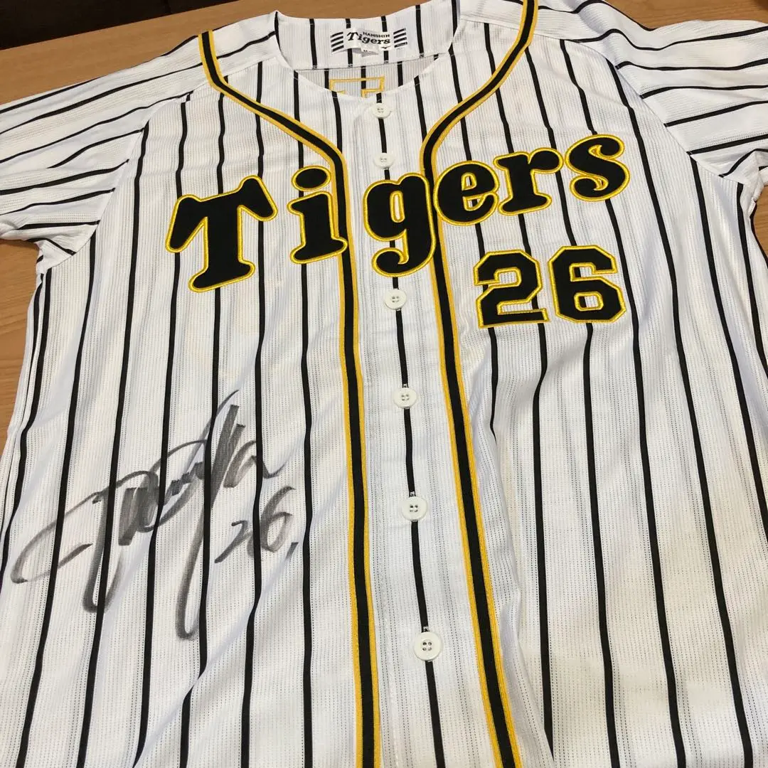 阪神　タイガース　新庄　ホーム　ユニフォーム　LL 阪神タイガース 新庄剛志選手 ユニフォーム L