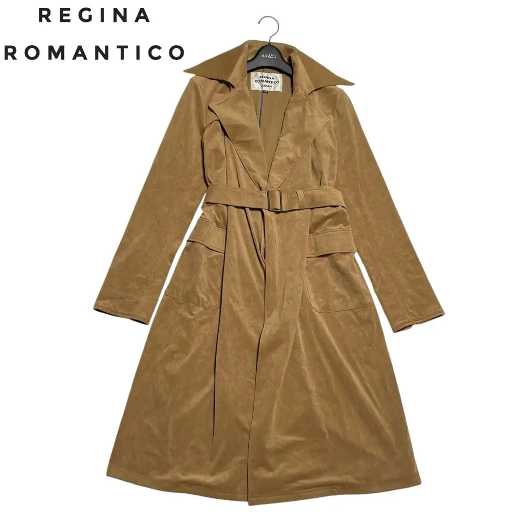 ☆REGINA ROMANTICO☆ヘリンボーン柄☆チェスターコート☆美品