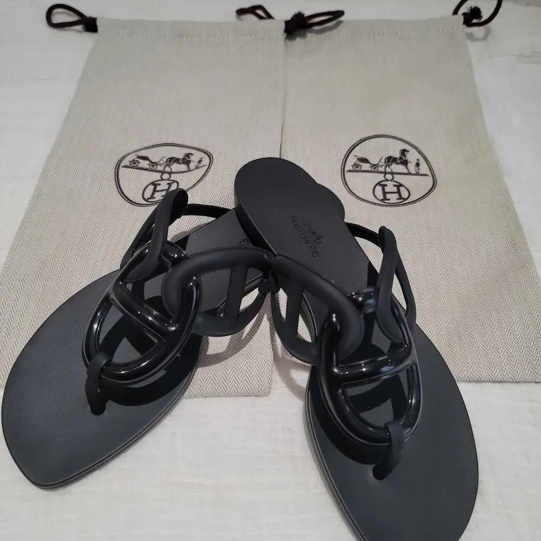 新品　エルメス　HERMES エジェリ　サンダル　37 楽天市場】≪ 新品 ≫ エルメス エジェリ サンダル 37 ラバー