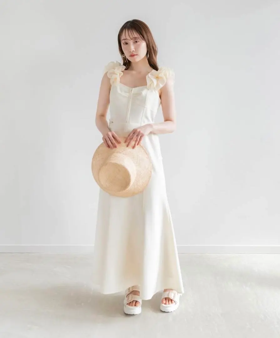 RANDA 蓬蓬荷葉邊洋裝 的縮圖