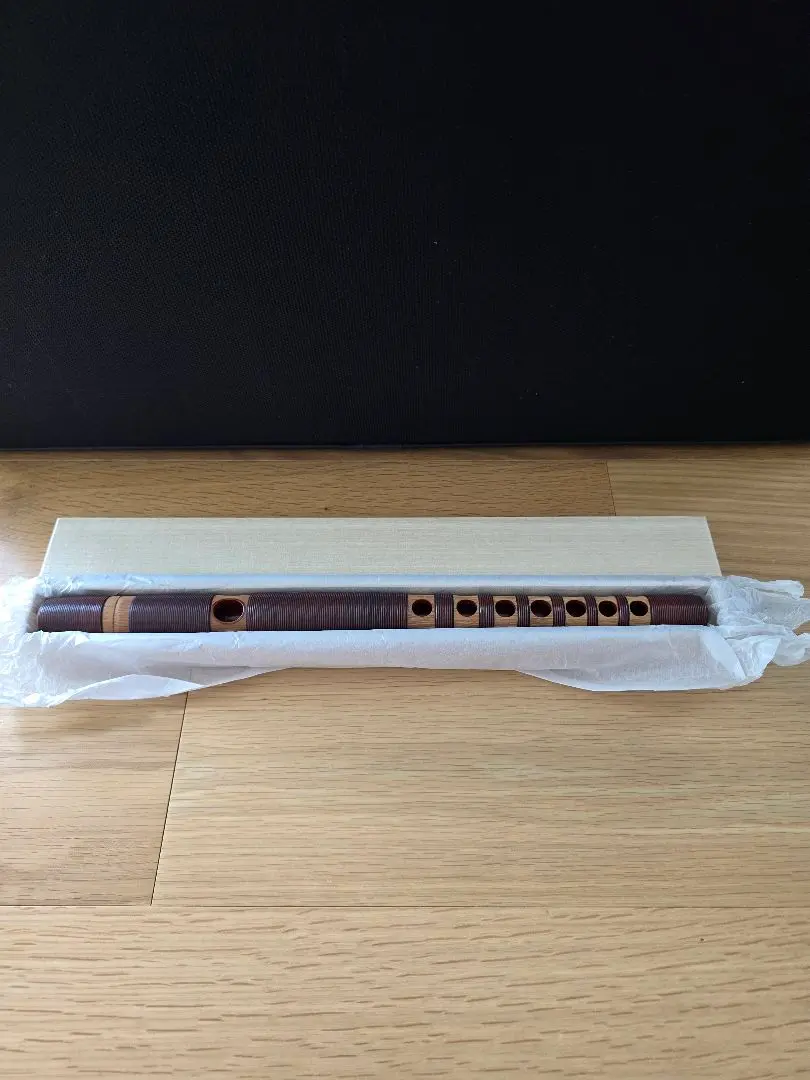 15ster様　龍笛　本管　美品 楽天市場】【 伊勢 宮忠 】【 龍笛 篠竹籐巻特製 】歌口2.6cm 指