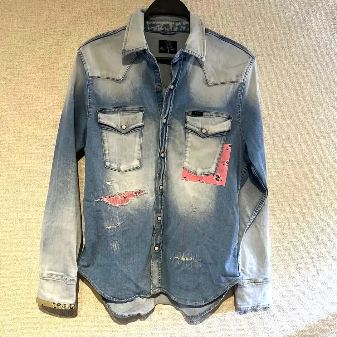 【SURT/サート】 DENIM オーバーシャツ DEUXIEME CLASSE - mg様専用【SURT/サート】DENIM シャツの通販