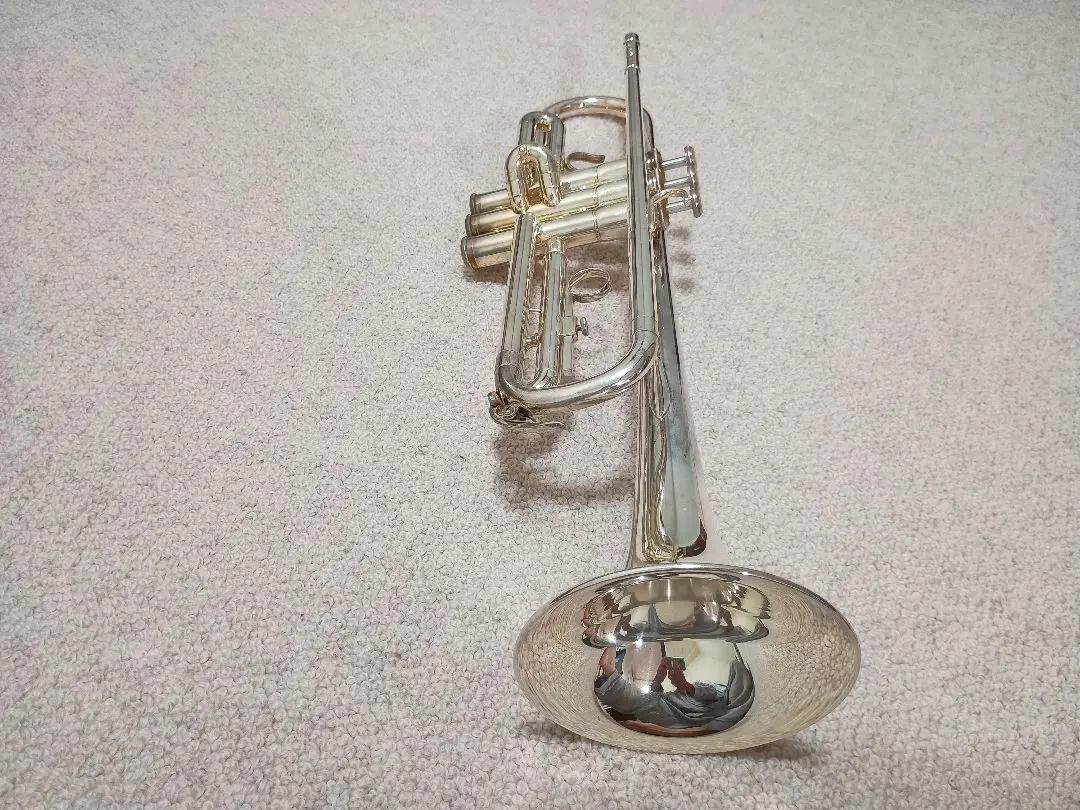 ✨美品✨ヤマハ　トランペット　YTR-334S 管楽器　シルバー　純正ケース YAMAHA YTR-334S トランペット 専用ケース・マウスピース 管楽器