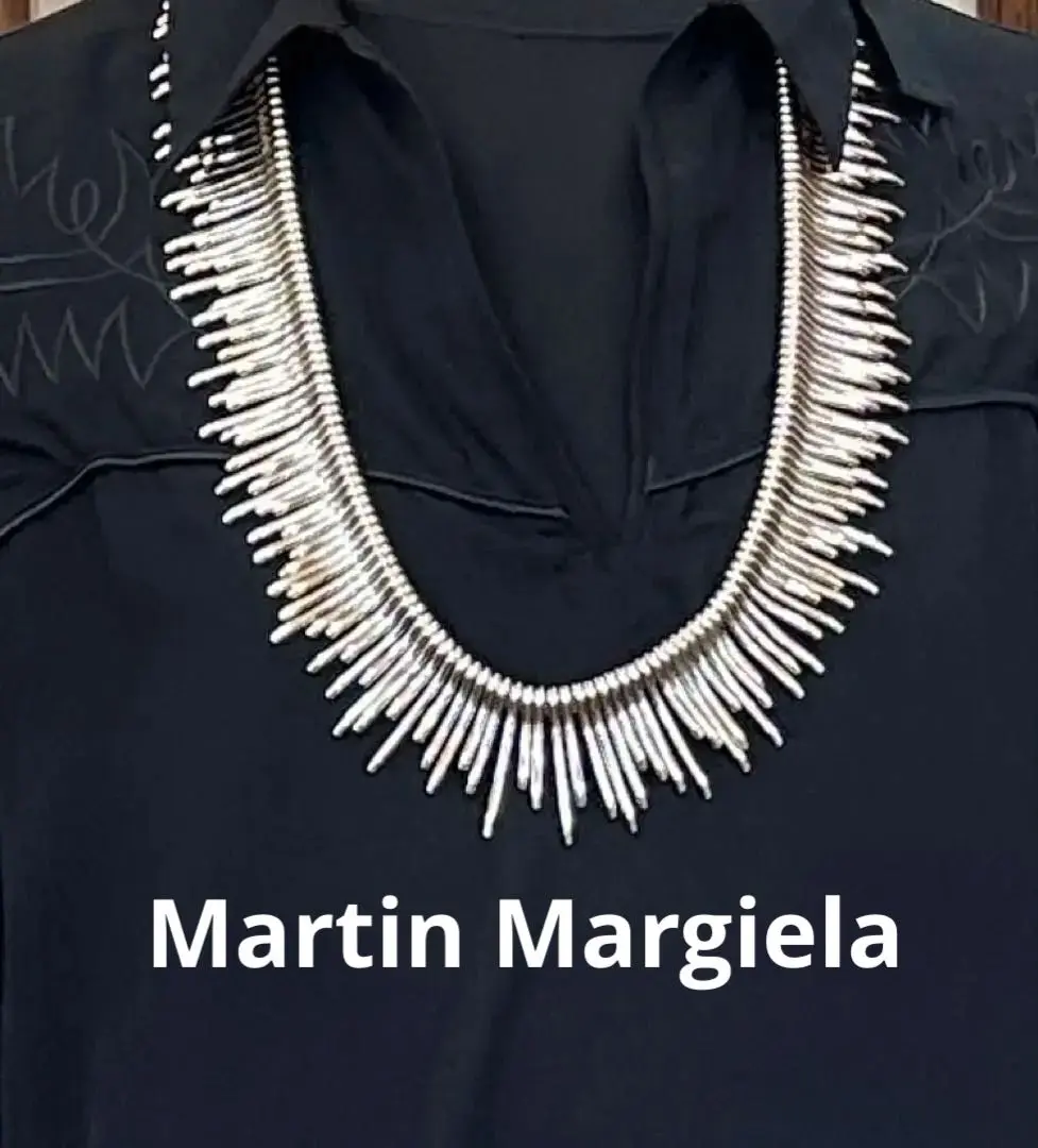 美品！Martin Margiela クリスタル ネックレス Vantique」MAISON MARTIN MARGIELA SWAROVSKI NECKLACE