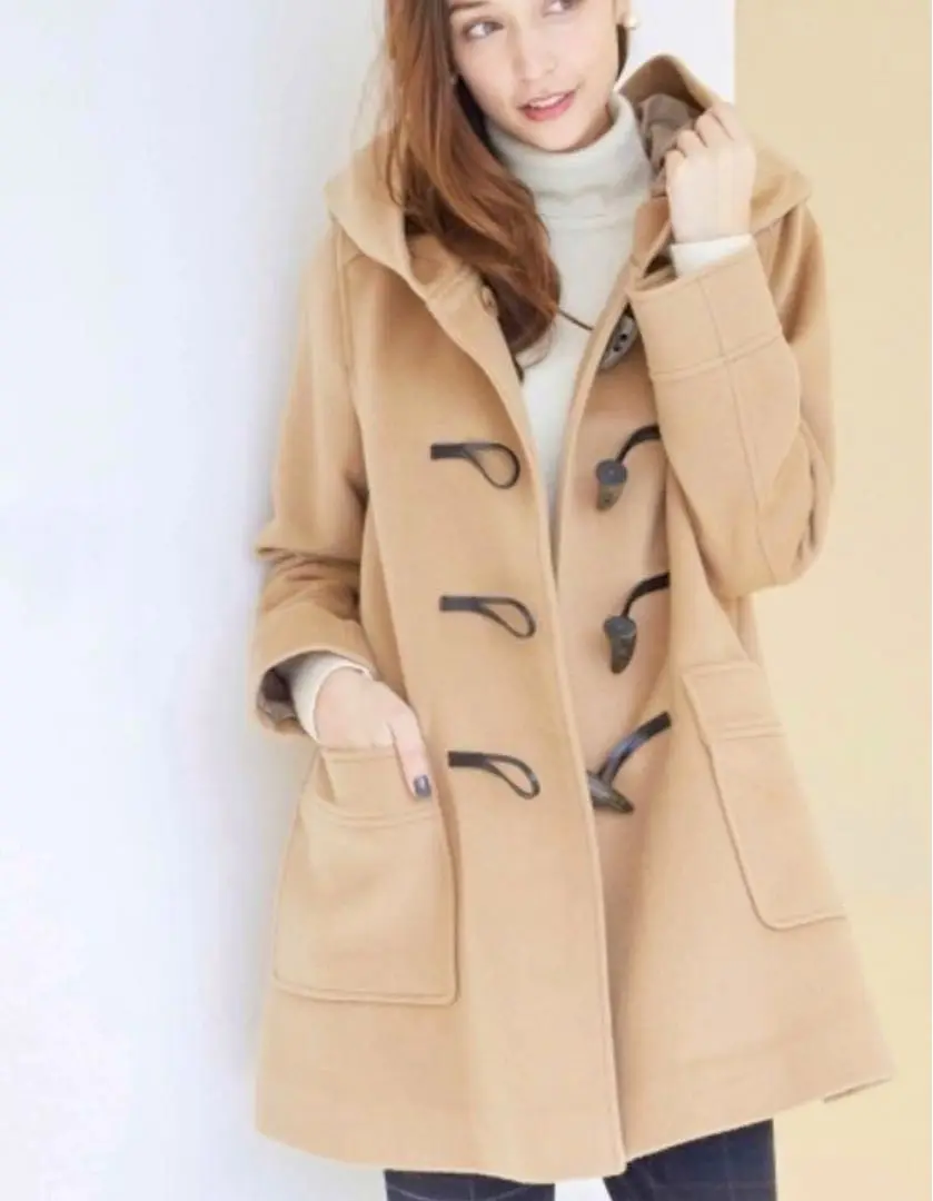 green label relaxingベージュ ダッフルコート サイズ40 2025年最新】green label relaxing ダッフルコートの人気