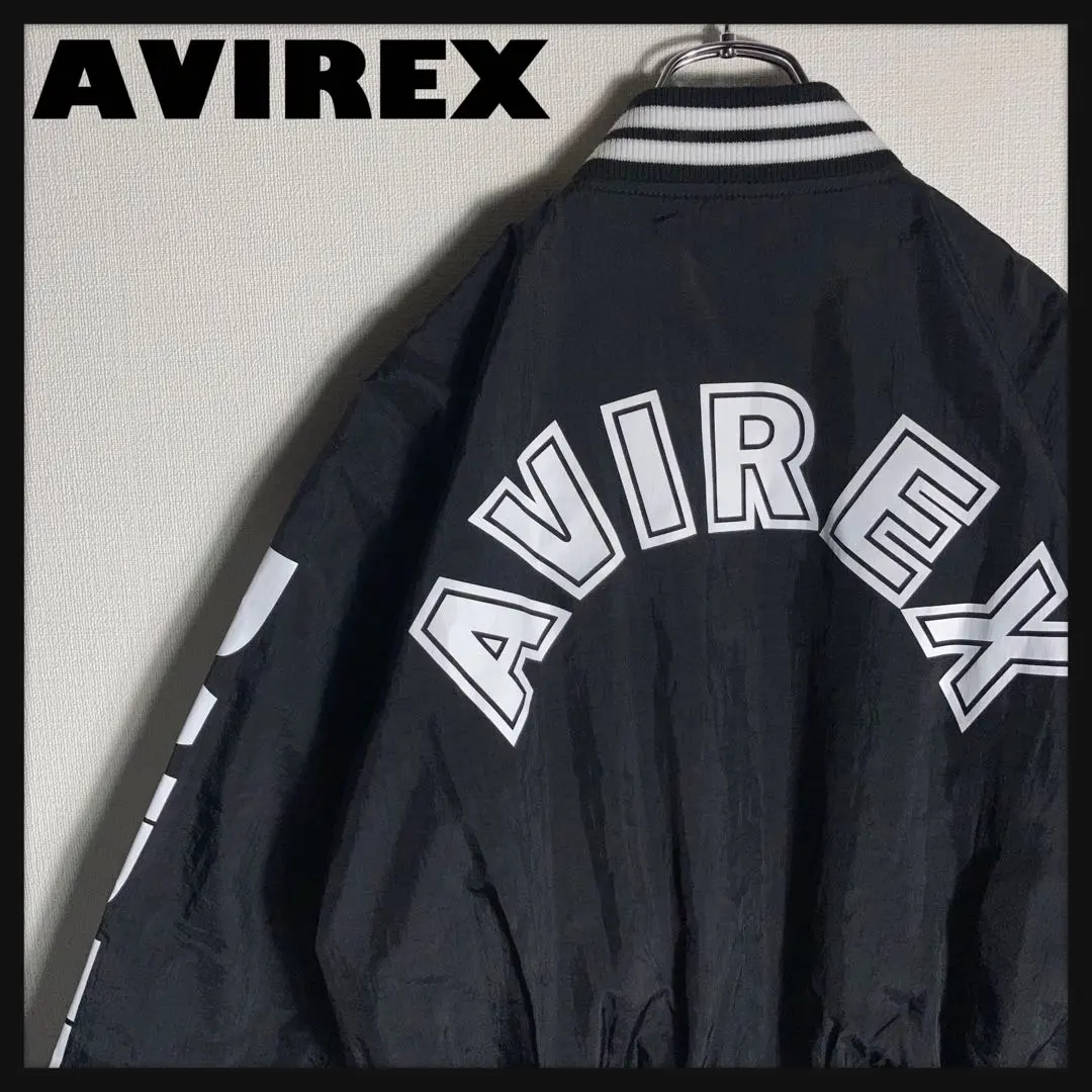 Thumbnail of 【Excellent Condition】AVIREX Stadium Jumper Coach Jacket NFL RAIDERS Black