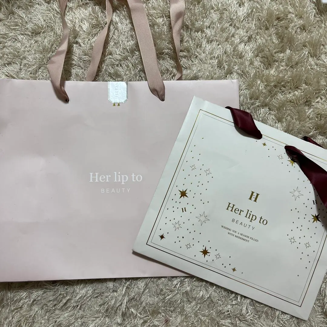 herlipto 17日まで値下げ中❗️ Her lip to 「Her to」 トートバッグ FREE ブラック レディース