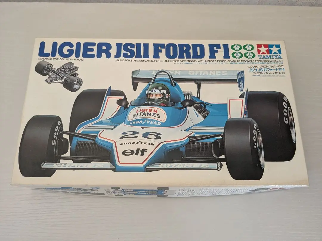 絶版 タミヤ 1/20 リジェ・フォード・JS11 F1 絶版 タミヤ 1/20 リジェ・フォード・JS11 F1 - メルカリ