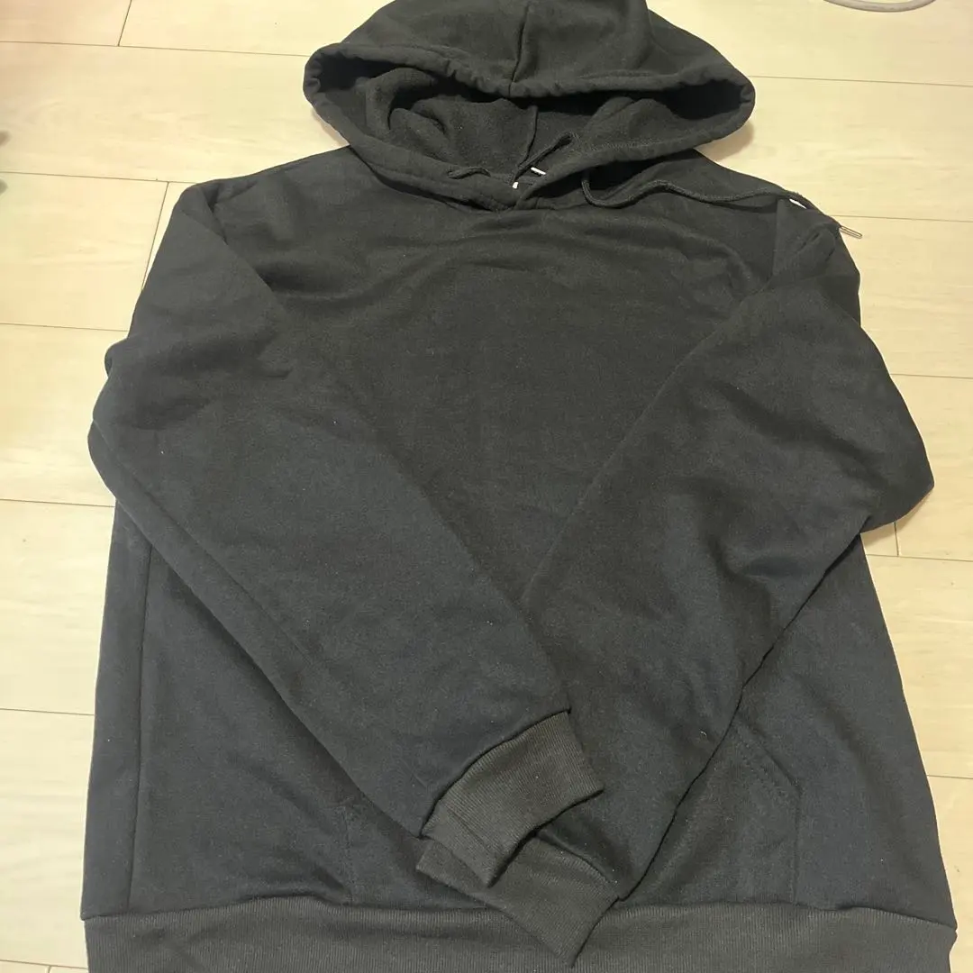 Thumbnail of Black hooded sweatshirt