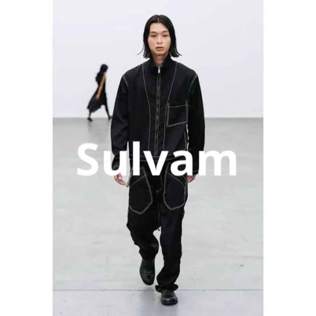 パンツ sulvam 2021aw Chain stitch jumpsuit/ M 2025年最新】sulvam チェーンの人気アイテム - メルカリ