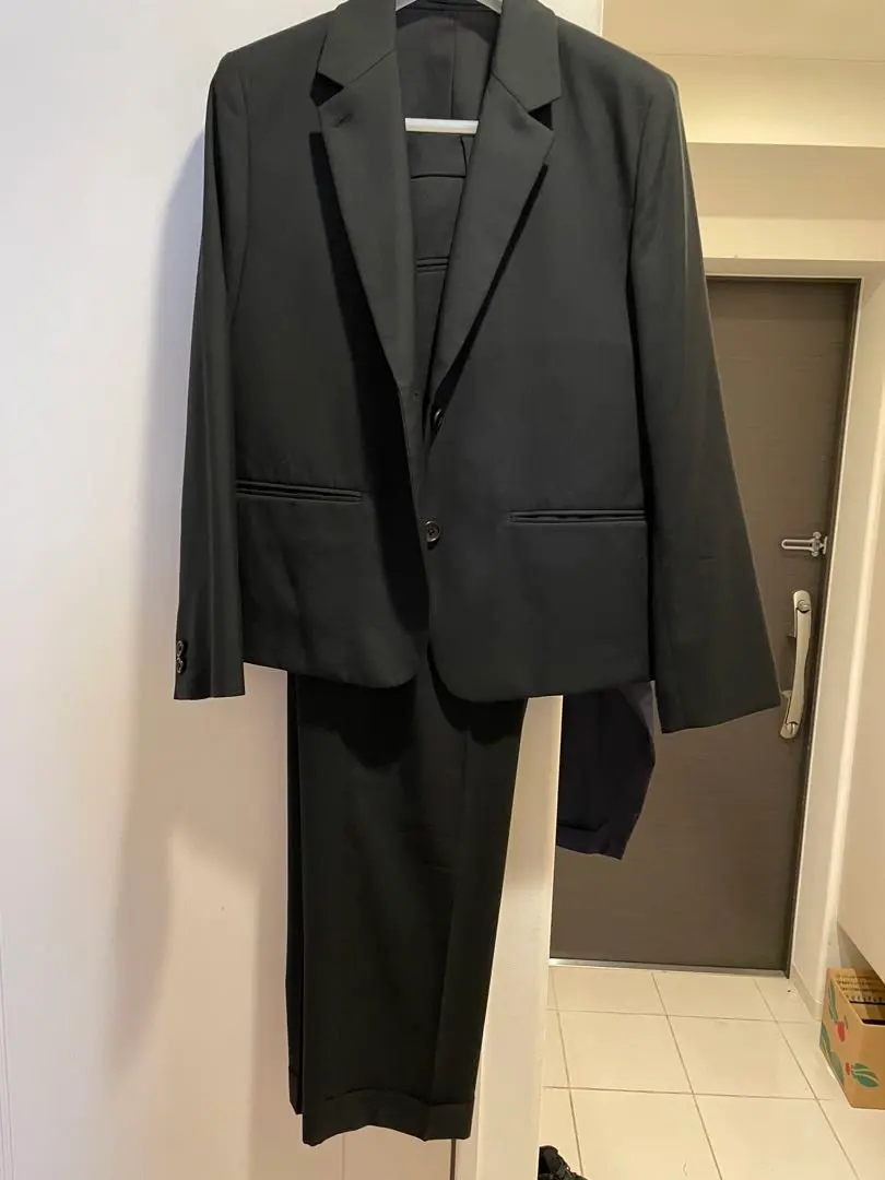 Thumbnail of Margaret Howell Black Pantsuit, Two-Button