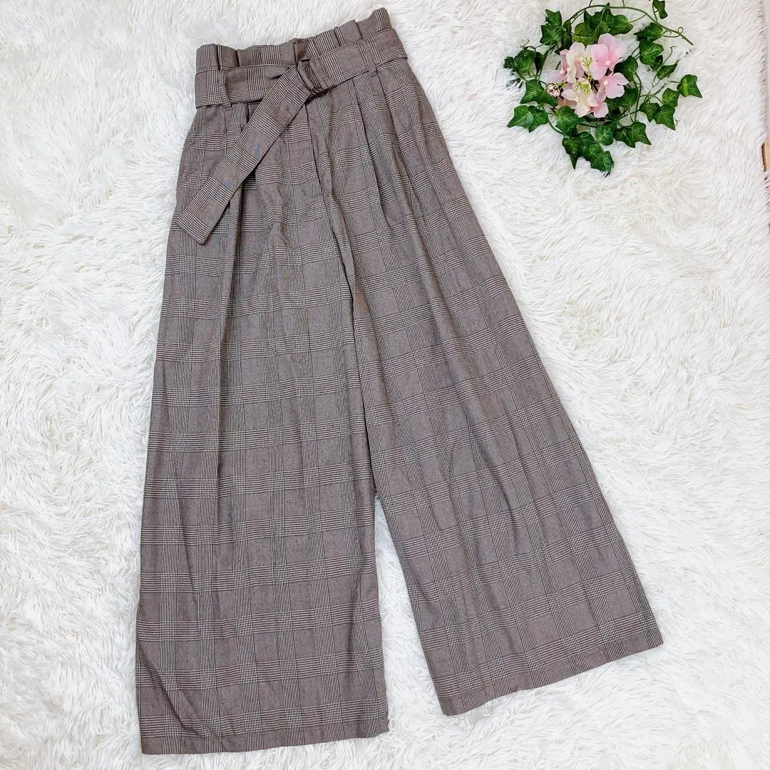 Thumbnail of ★【SEVENDAYS=SUNDAY】 M Glen Check Gaucho Pants
