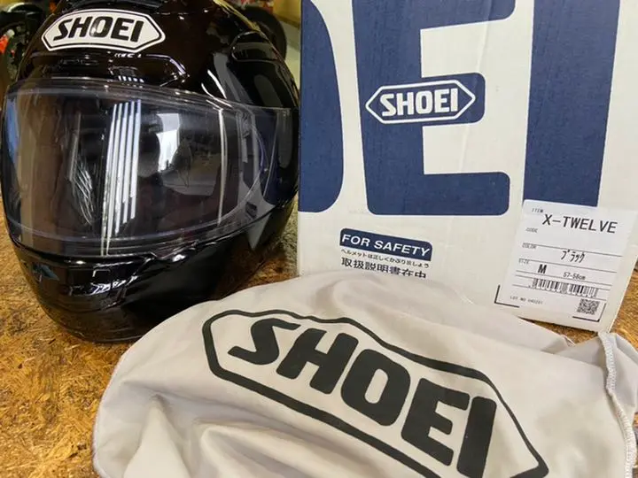 SHOEI x12 ヘルメット ブラック・ゴールドシールド付き　XL61-62 2025年最新】shoei x12の人気アイテム - メルカリ