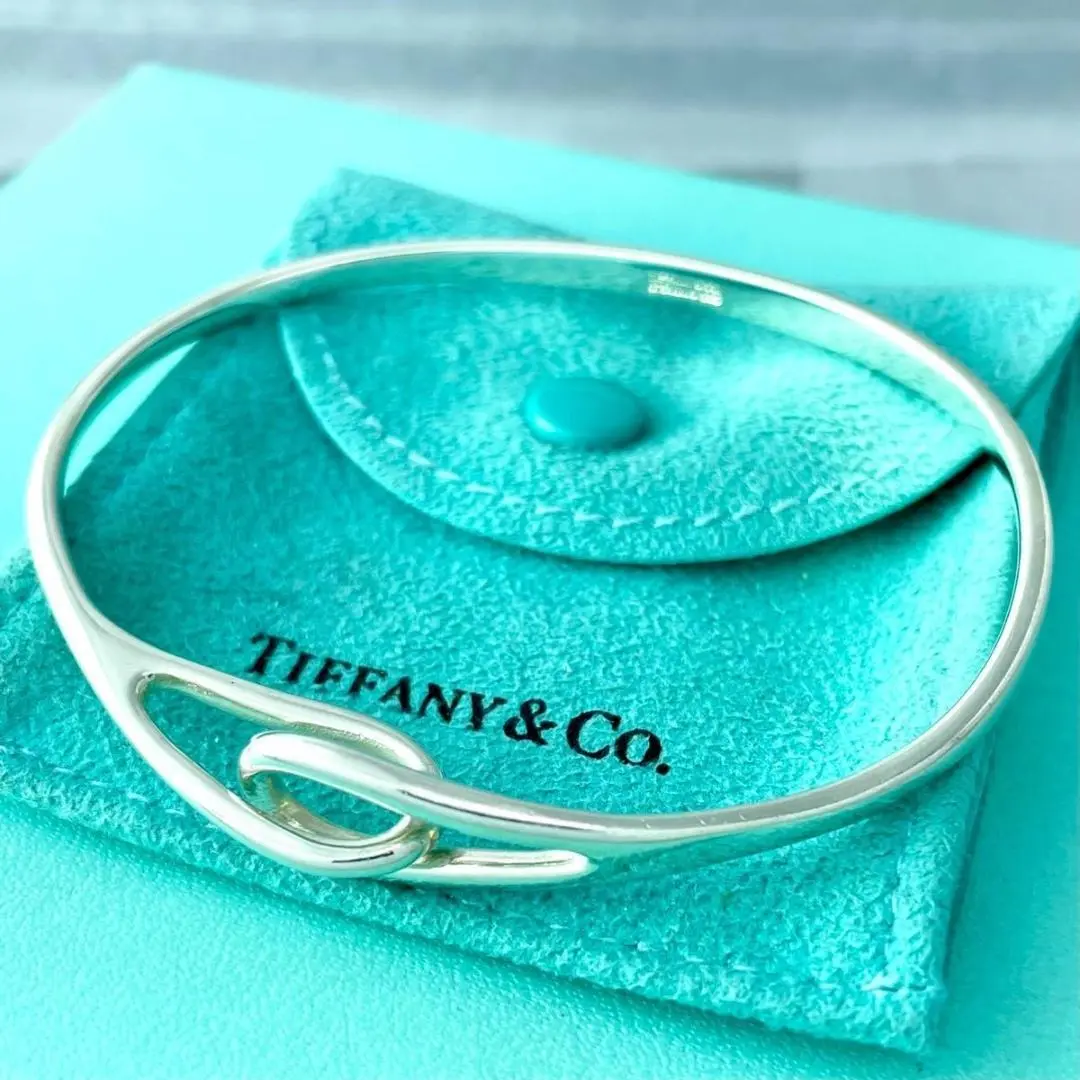 ☆SALE☆【TIFFANY&Co.】ダブル ループ バングル 917 （ダブル