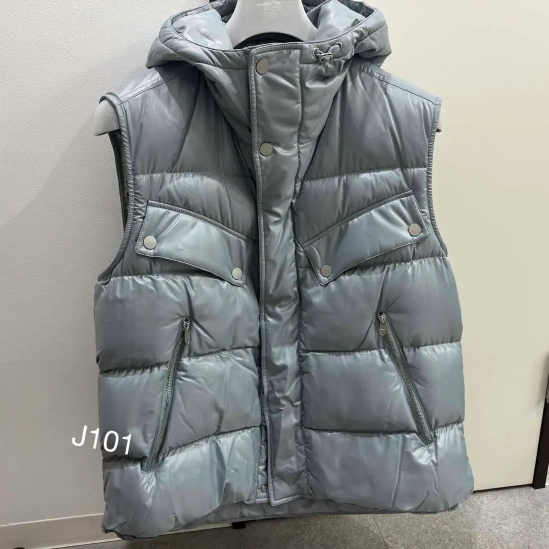 エルメス 23AW ポリエステル ダウンベスト 36 レディース