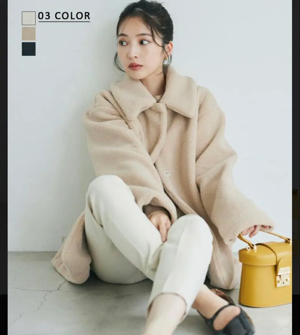 ベースメントオンライン　ボアショートコート BASEMENT♡ボアショートコート