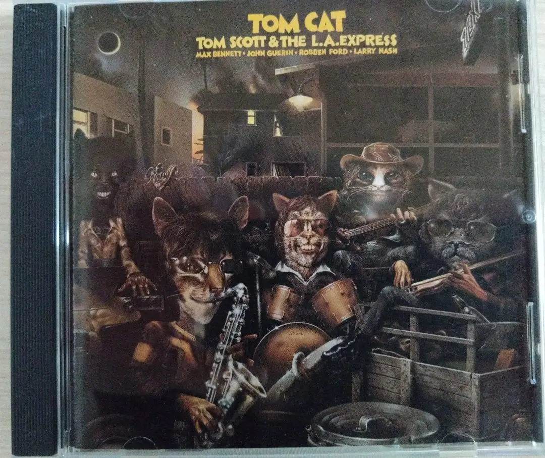 【LP】トム・スコット＆ザ・L.A.エキスプレス　輸入盤レコード Tom Scott, Tom Scott, The L.A. Express, Joni Mitchell - Tom
