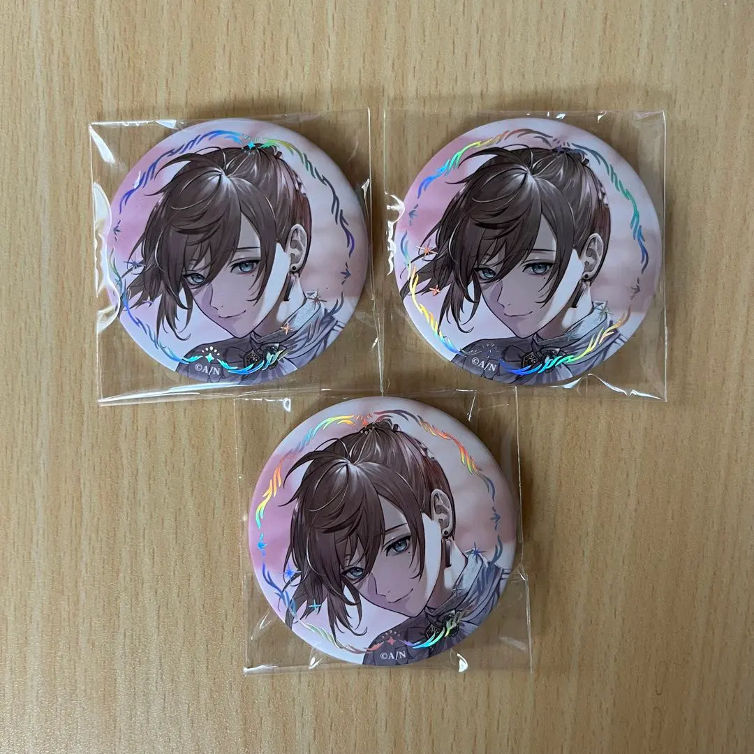 叶 隨機霧面燙金徽章3個 的縮圖