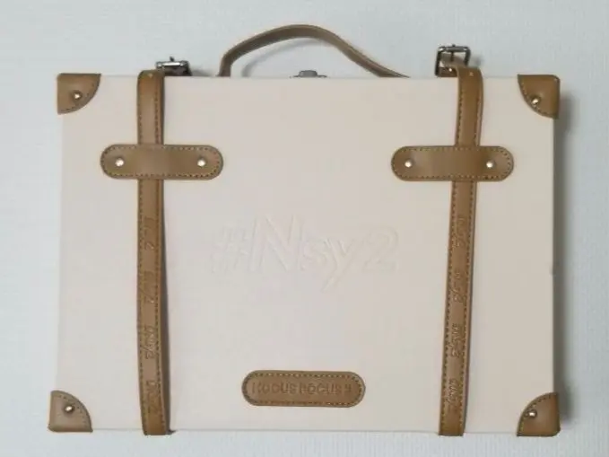 Amazon.co.jp: Nissy 4thL ショルダーバッグ トランク型銀テープ
