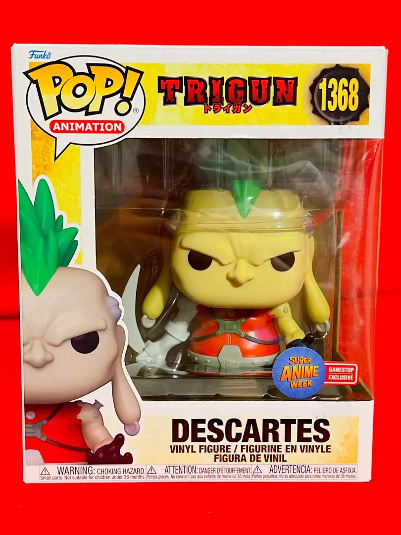 トライガン デカルト POP! FUNKO ファンコ Amazon.com: Trigun POP! Super Descartes : Toys & Games