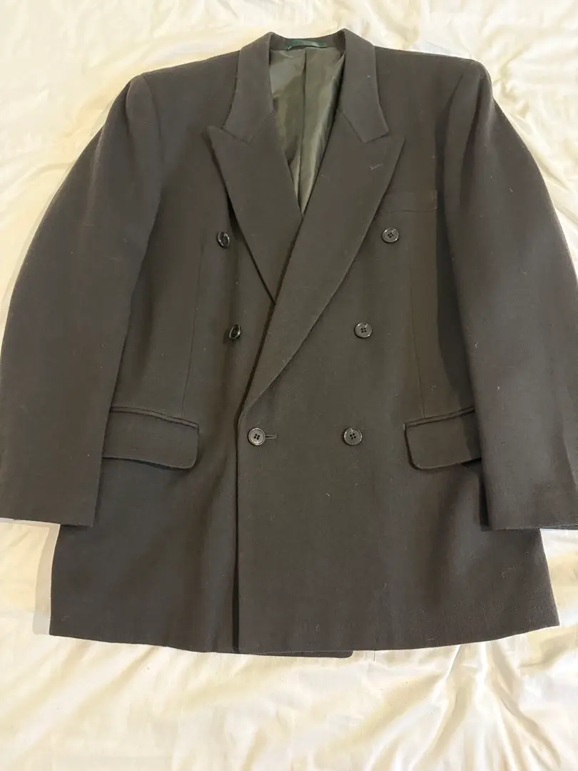 Thumbnail of Vintage double-breasted jacket, green