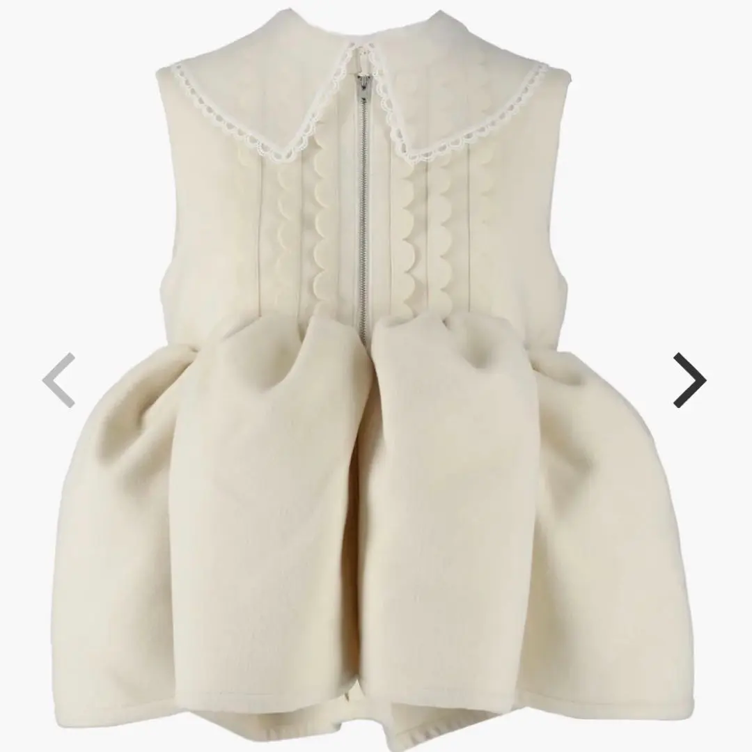 トップス Bibiy ANGIE SLEEVELESS JACKET 2025年最新】bibiy. angie sleeveless jacketの人気アイテム