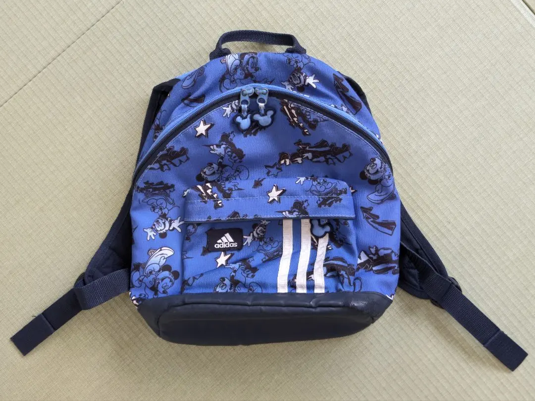 【新品未使用】ディズニーリゾート　adidas　コラボ　 リュック ブラック Disney - アディダス ディズニー コラボ ミニリュック バック