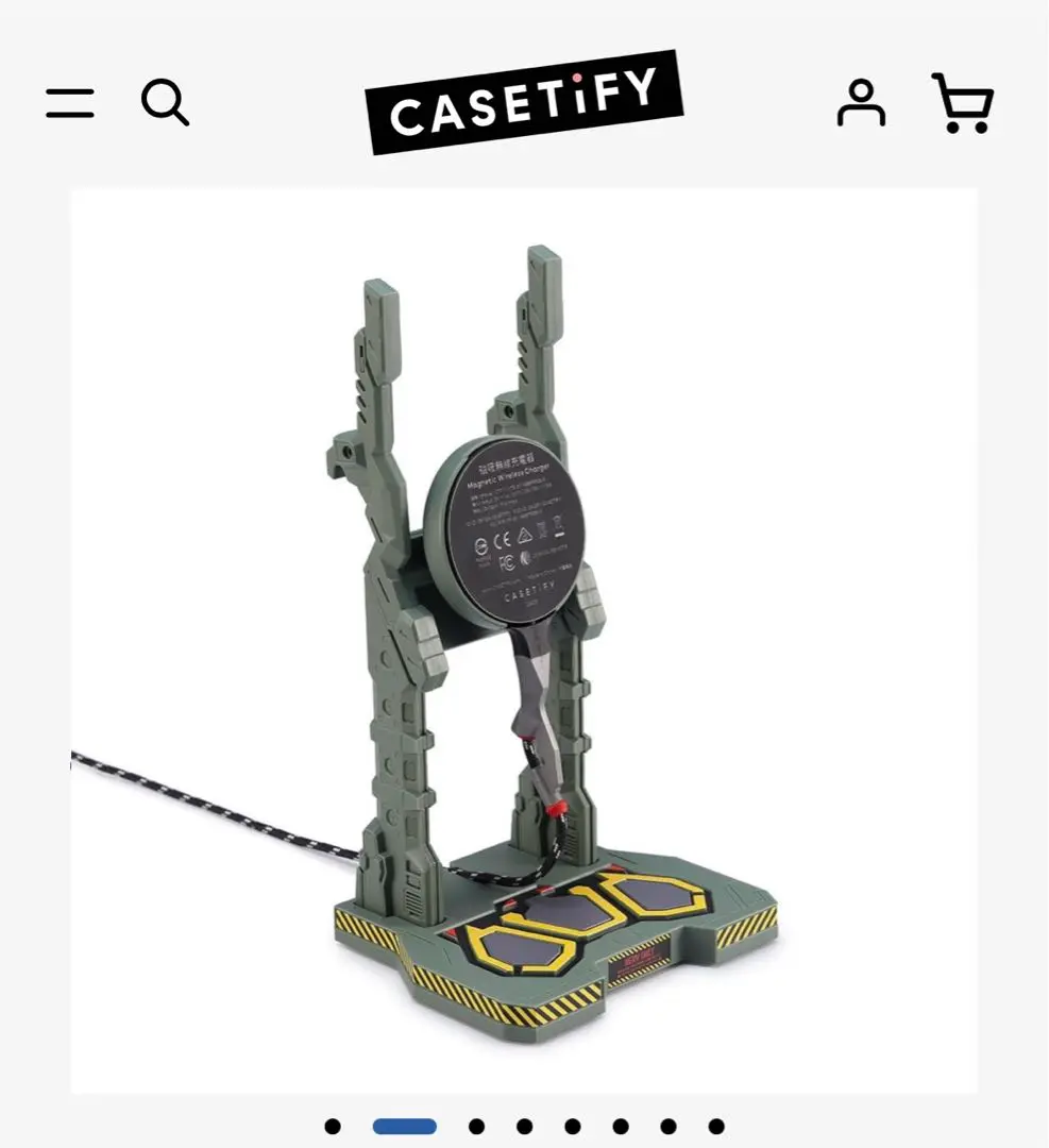 希少 黒入荷！ 2025年最新】EVANGELION チャージ エヴァンゲリオン casetify x スマホアクセサリー