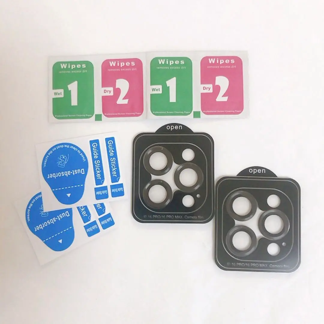 Thumbnail of iPhone 16 Camera Lens Film - Black Titanium - 2 Pack