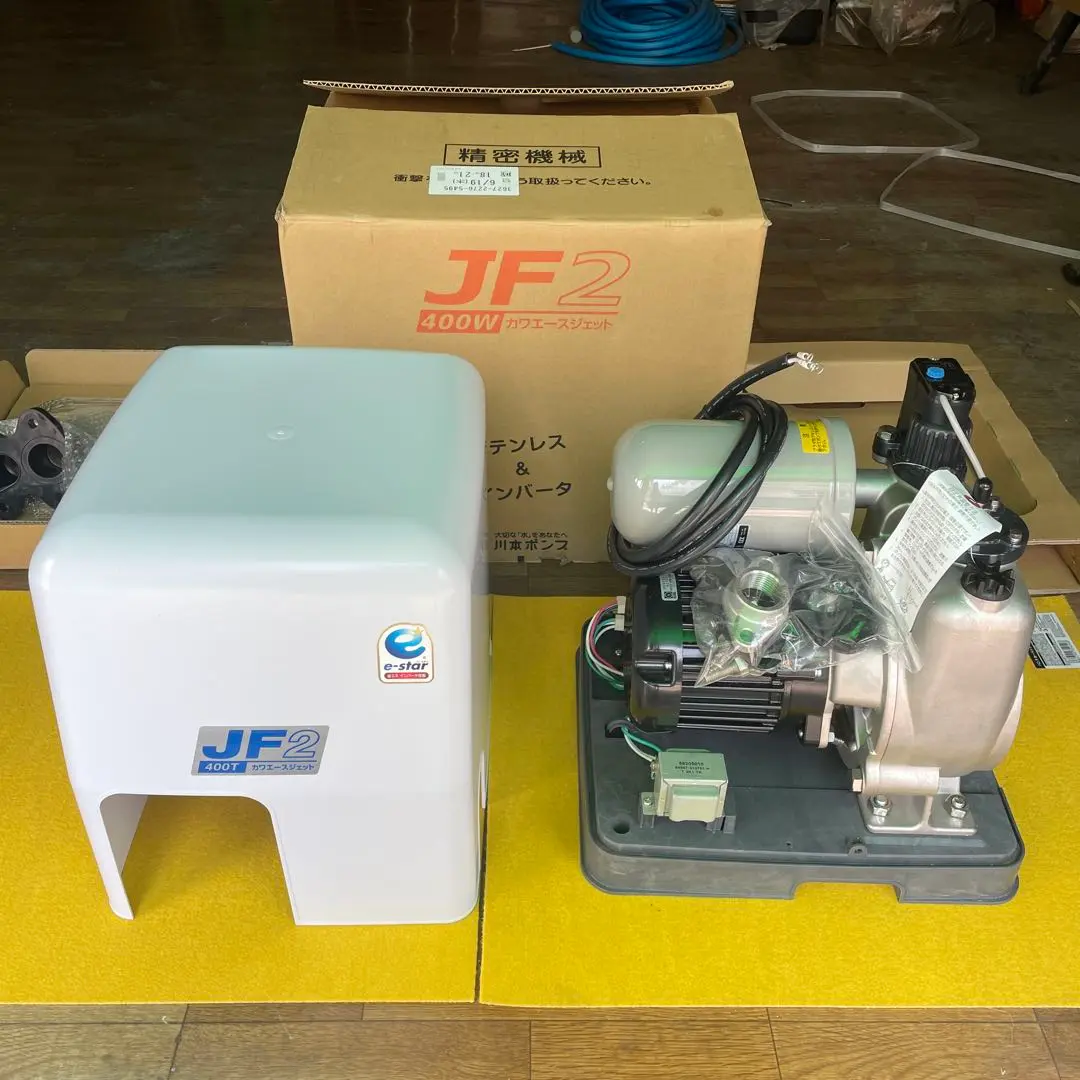 ソフトカワエースNF2-400S ジャンク 川本 浅井戸ポンプ ソフトカワエース NF2-400S☆ 50/60hz