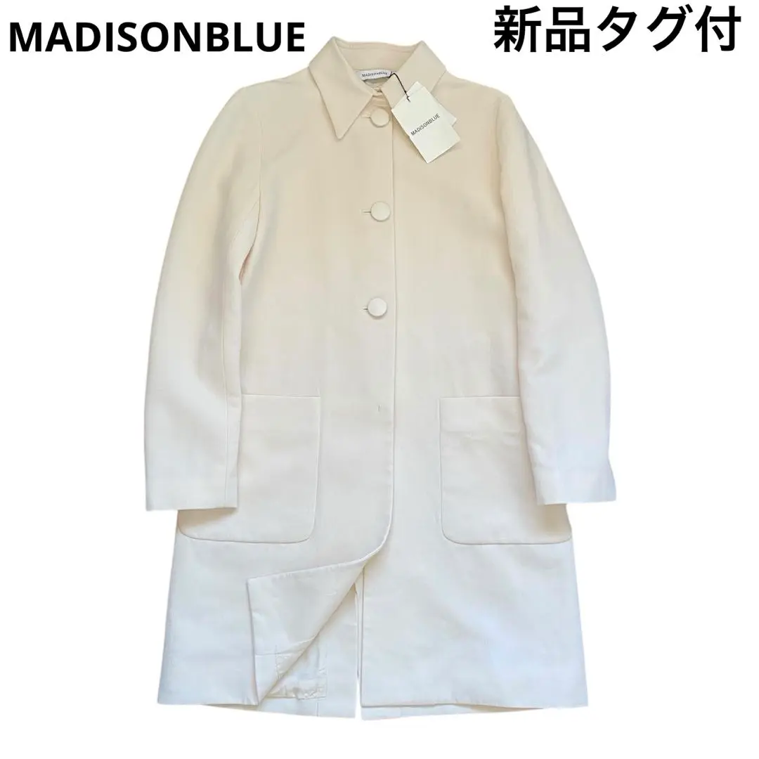 美品　MADISONBLUE チェック柄 トレンチコート マディソンブルー トレンチコート