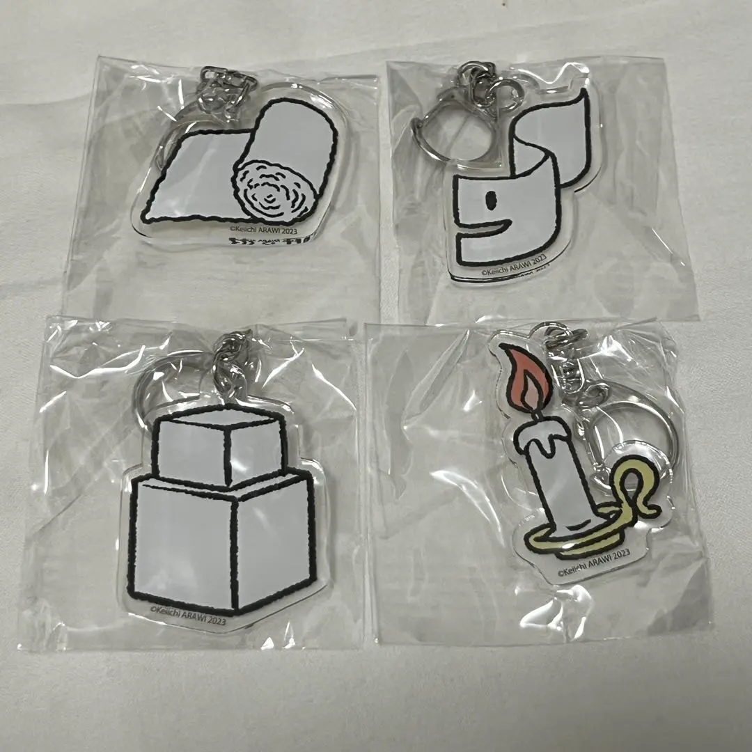 あらゐけいいち アクリル時計 キーホルダー ショップバック