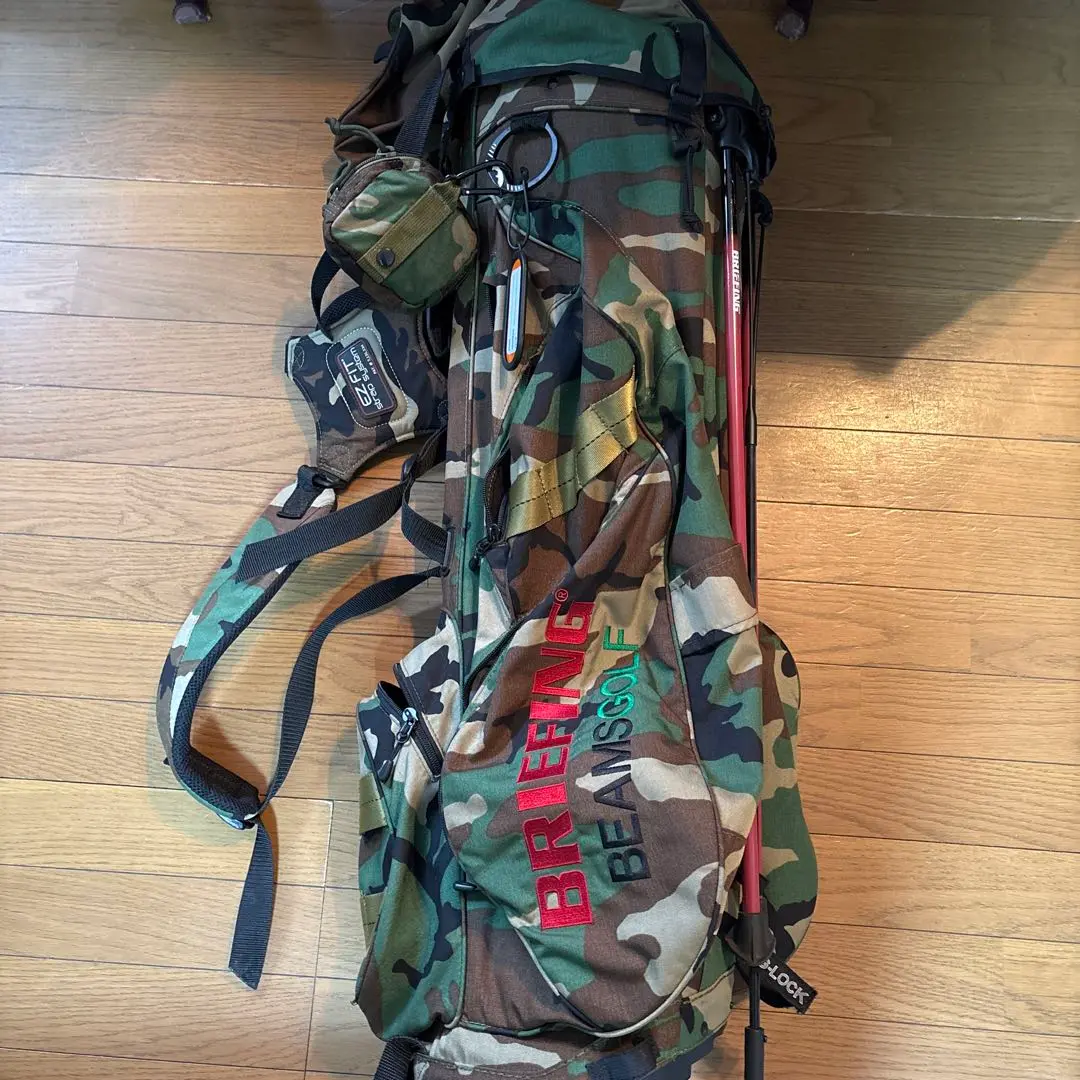 BRIEFING BEAMS GOLF別注 CR-5 トリコロールカラー BEAMS GOLF（ビームスゴルフ）の「BRIEFING × BEAMS GOLF / 別注