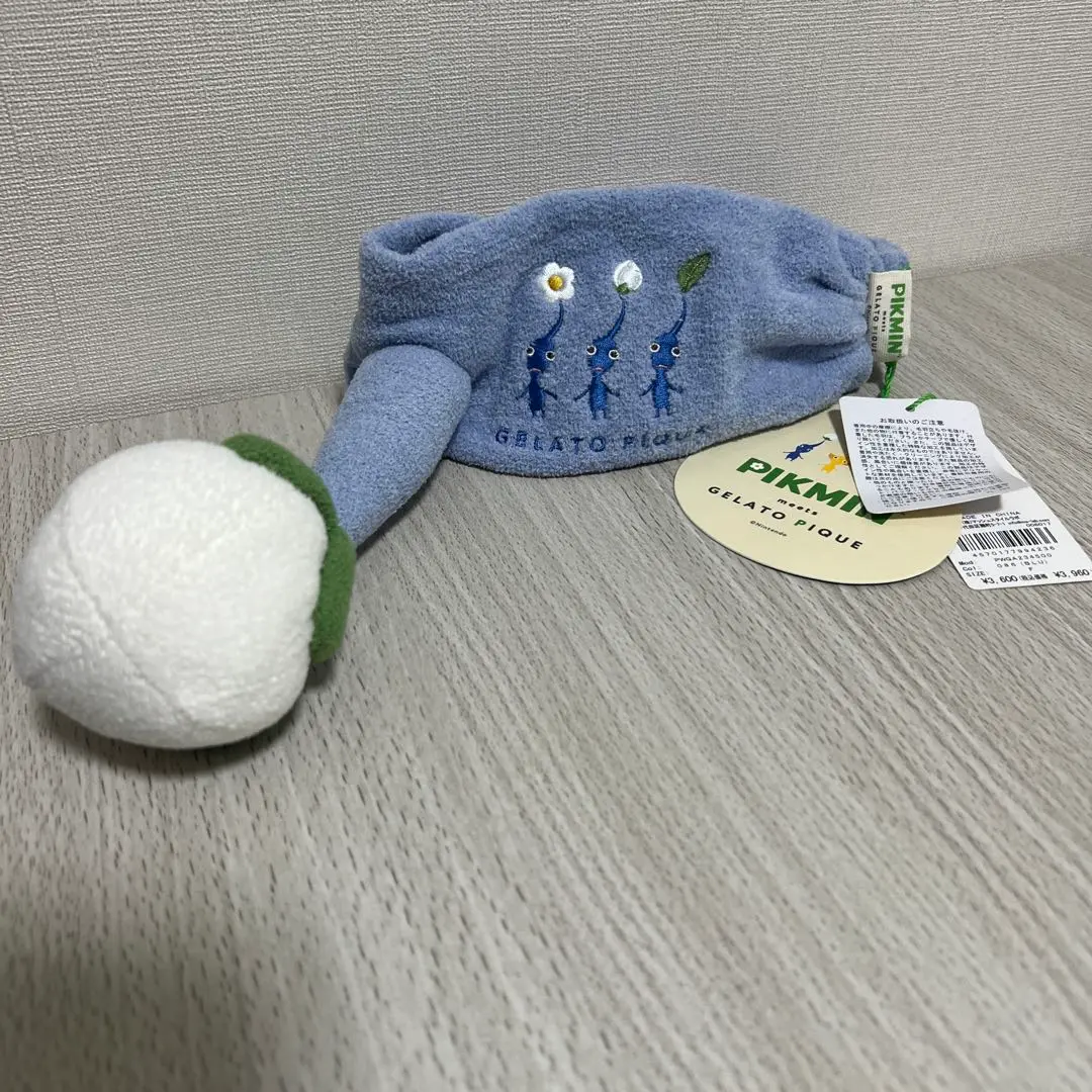 ジェラートピケ　ピクミン　青　プルオーバー gelato pique（ジェラートピケ）の「【PIKMIN】ジャガードプル