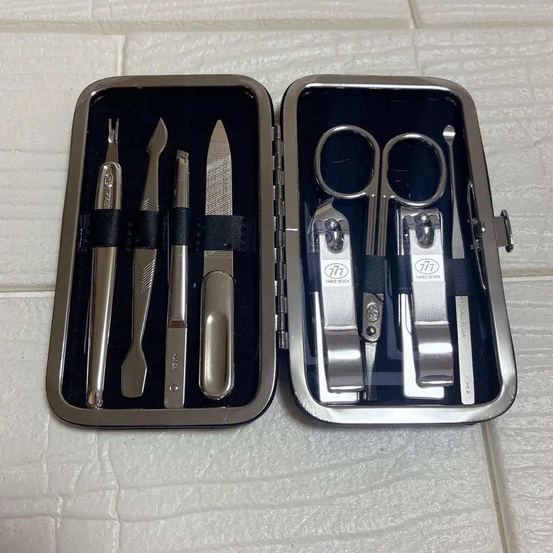 指甲刀套裝 不鏽鋼 美容套裝 指甲護理 指甲護理套裝 的縮圖