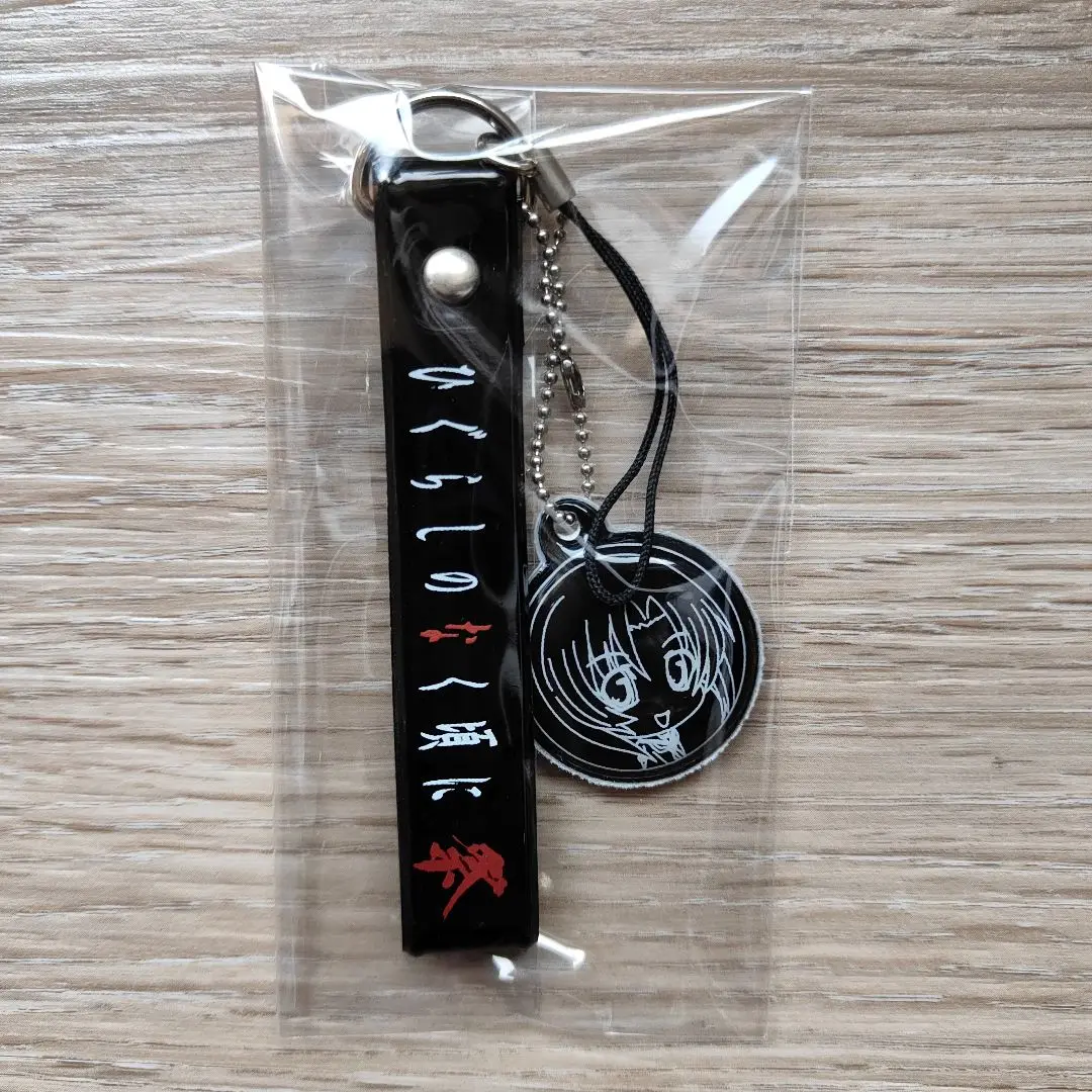 ひぐらしのなく頃に 古手梨花 携帯クリーナーストラップ 売れ筋がひクリスマスプレゼント！ ひぐらしのなく頃に 古手梨花