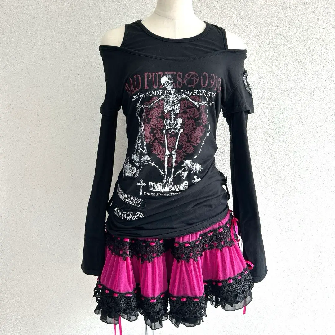 MAD PUNKS スカート 黒　Sサイズ MAD（M∀D）（スカート）のフリマアイテム一覧