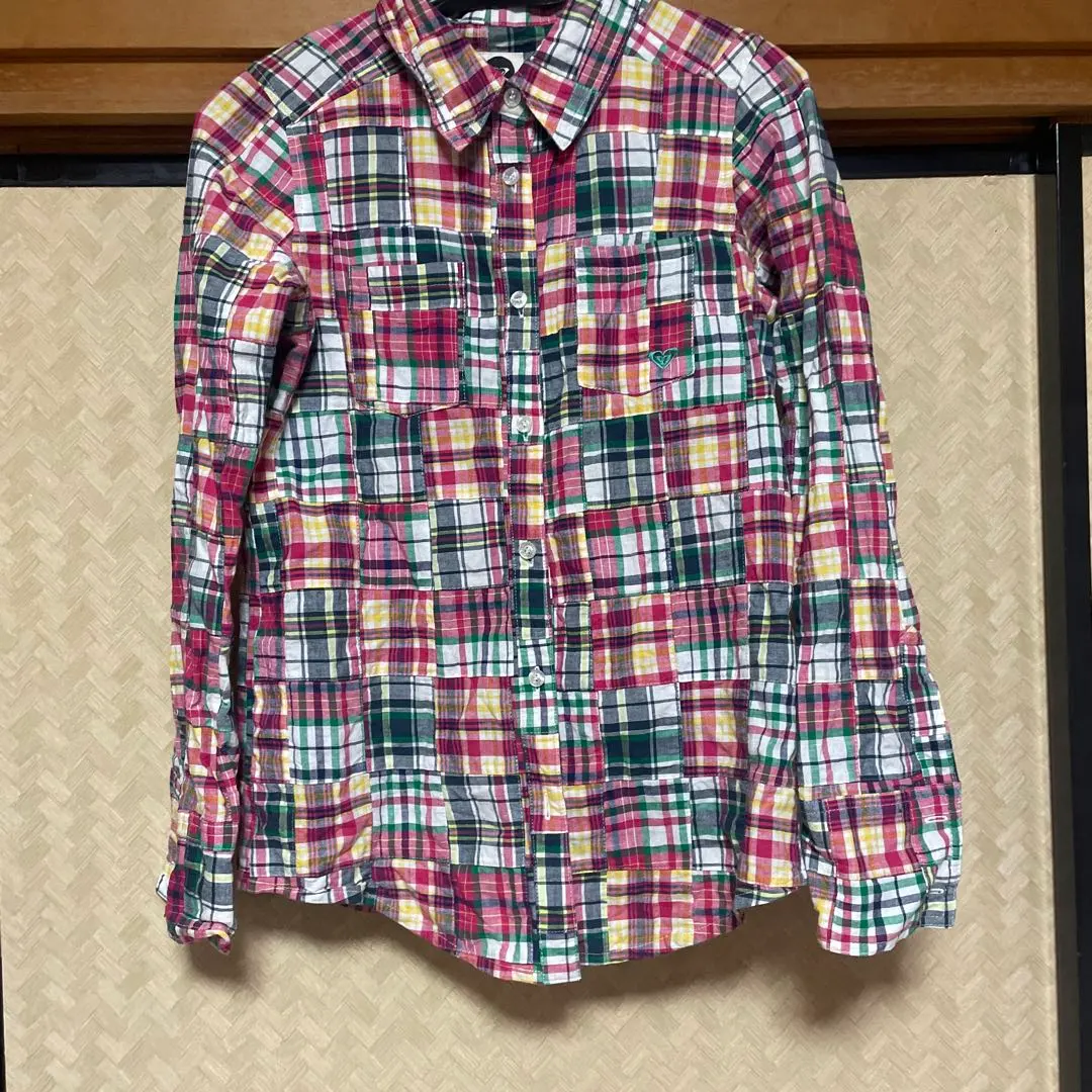 Thumbnail of Roxy Plaid Long Sleeve Shirt