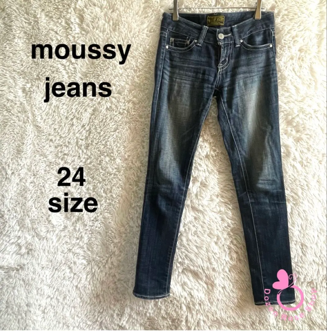 Thumbnail of moussy jeans, Moussy Jeans, denim, skinny, size 24